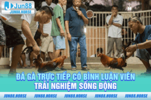 Đá Gà Trực Tiếp Có Bình Luận Viên – Trải Nghiệm Sống Động